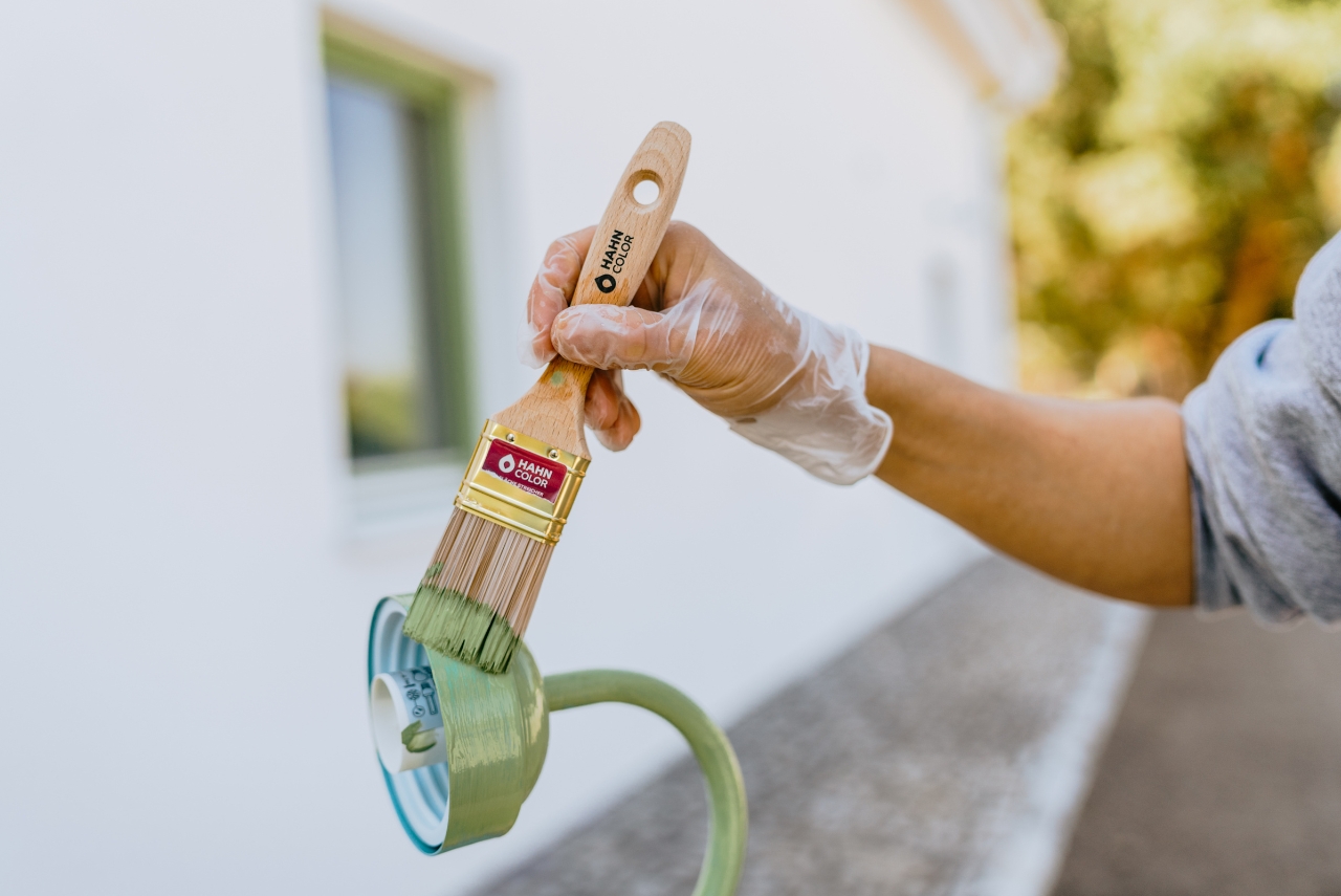 Natírání lampička